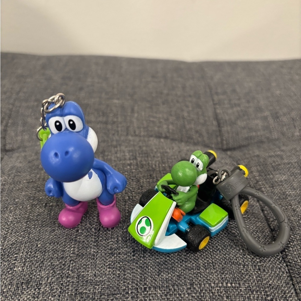 Yoshi keychains